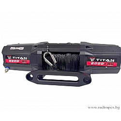 Лебедка TITAN 6000 либри, 12V , електрическа Лебедка TITAN 6000 либри, 12V , електрическа