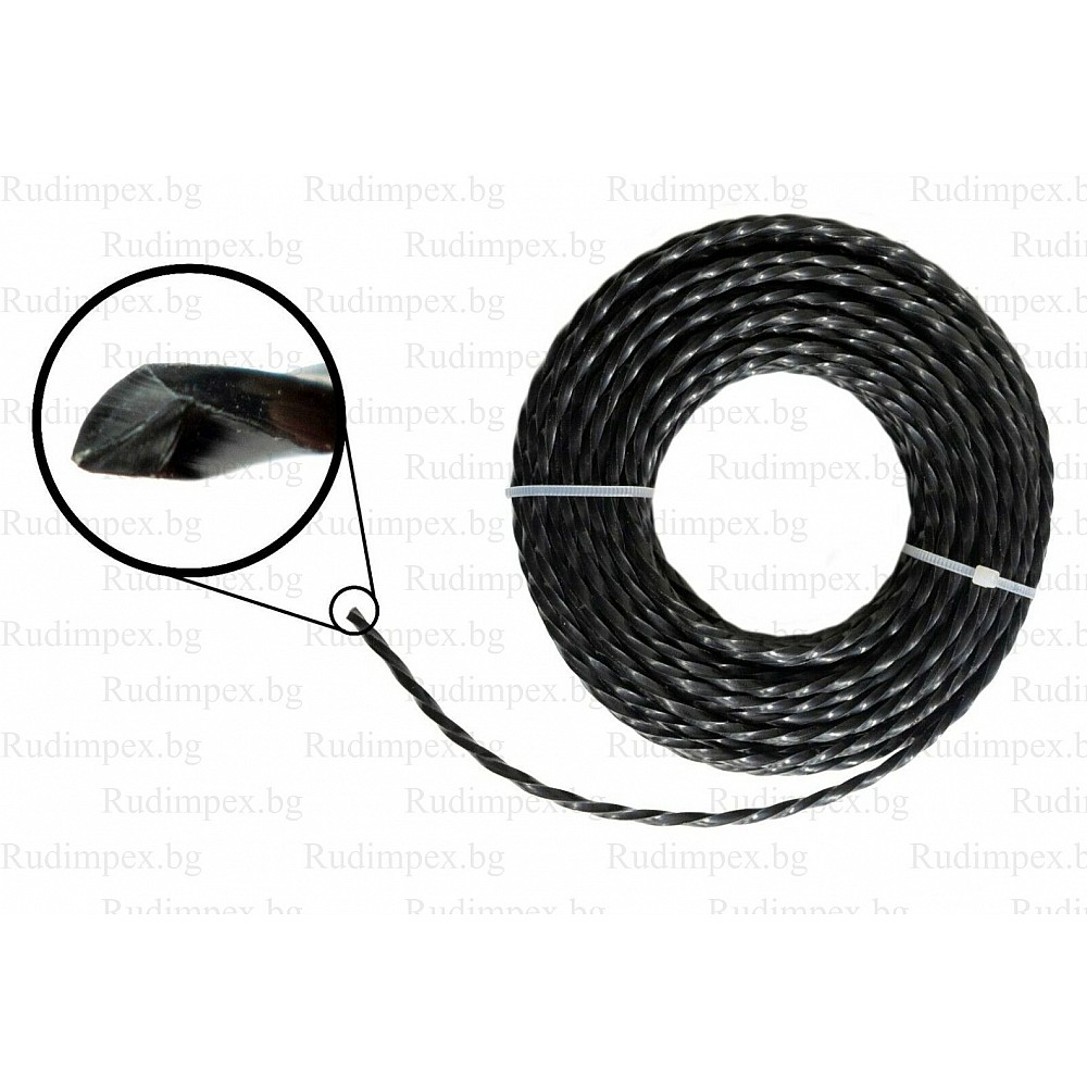 Spare cord - a gift for grass trimmers Greenyard Tools - round 2.4 mm - 15 meters Spare cord - a gift for grass trimmers Greenyard Tools - round 2.4 mm - 15 meters