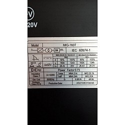 3 in 1. Drahtvorschubgerät und Inverter-Elektrogenerator mit LIFT TIG-Funktion (Argon), 160T, 6,8 kVA, 160A, kombiniert, MIG/MMA/LIFT TIG - 650414813668