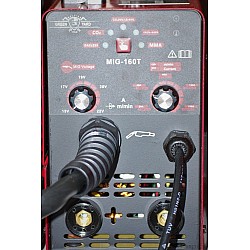 3 in 1. Drahtvorschubgerät und Inverter-Elektrogenerator mit LIFT TIG-Funktion (Argon), 160T, 6,8 kVA, 160A, kombiniert, MIG/MMA/LIFT TIG - 650414813668