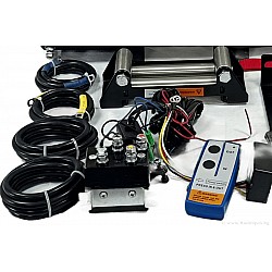Winch 6000 lbs, 12V, electric, Titan