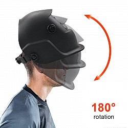 Maschera per saldatura solare - Automatica - Nera - regolazione dimmerazione 9-13 Maschera per saldatura solare - Automatica - Nera - regolazione dimmerazione 9-13