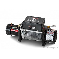 Verricello elettrico Titan Winch 13500 LB (6136 kg) 12V per Jeep e assistenza stradale - GY20150113-504 Verricello elettrico Titan Winch 13500 LB (6136 kg) 12V per Jeep e assistenza stradale - GY20150113-504