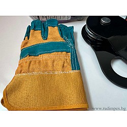 OFFROAD winch kit | Rope, polyspast, irons and gloves - 3455