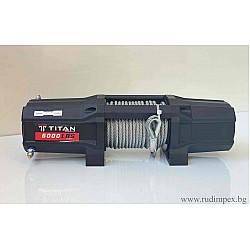Winch 6000 lbs, 12V, electric, Titan