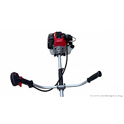 Desbrozadora potente GREENYARD-52 cc -1,64 kW con barra desmontable, hilo, cuchilla de tres dientes, sillín, cuchilla circular, correa y aceite. - GY521652-2