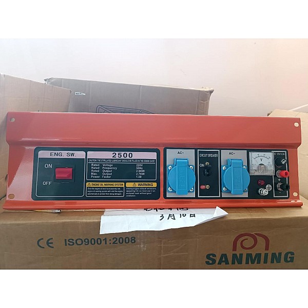 Front panel for gasoline generator for current 2.8 kw