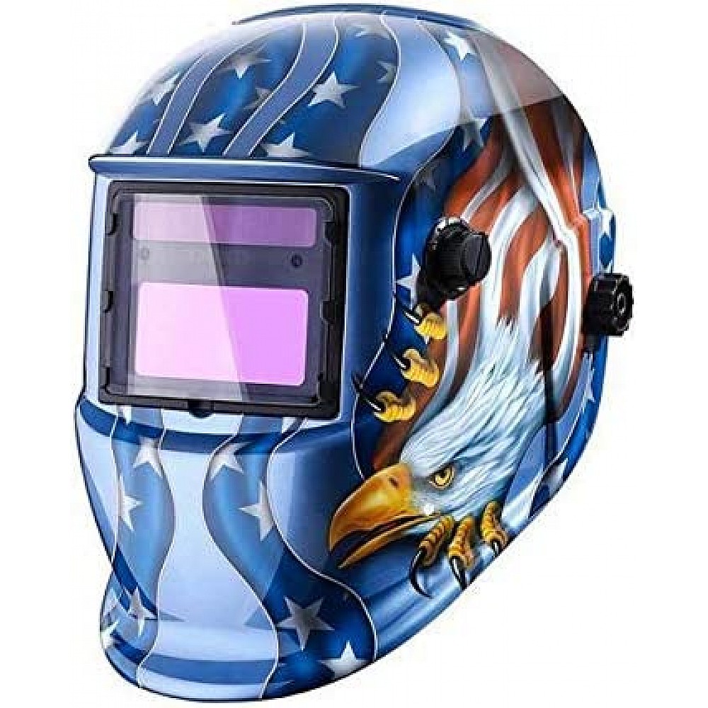 Solar welding mask - Automatic - Blue - dimming adjustment 9-13 Solar welding mask - Automatic - Blue - dimming adjustment 9-13